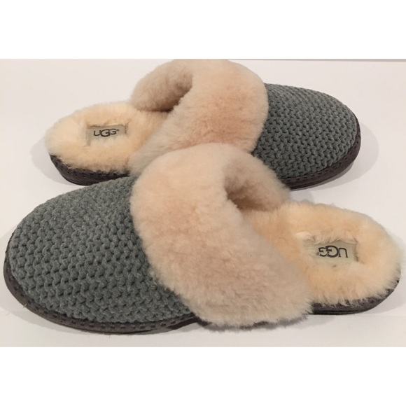 ✅ UGG Aira Gray Slippers - Picture 2 of 8